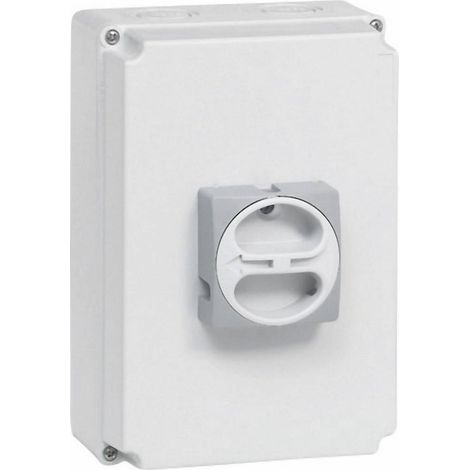 Sezionatore con la barra di chiusura 32 A 1 x 90 ° Grigio, Grigio BACO 174161 1 pz. (1/4)