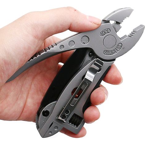Extérieure Multitool Pinces Poche Couteau Tournevis Set Kit Clé (1/5)