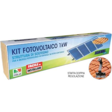 Kit struttura di sostegno orbis kit fst-r3141 obkt6221-per tegola