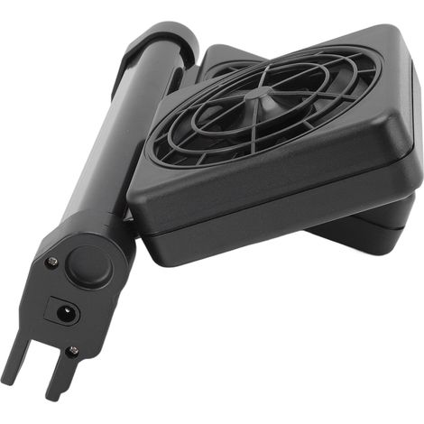 Ventilateur de refroidissement pour aquarium, 2 vitesses, angle réglable, 2 têtes, pour eau douce et eau de mer (1/5)