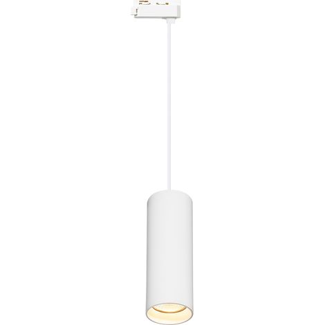 Lampada a sospensione su binario tubolare, bianca, 1xGU10 (1/5)