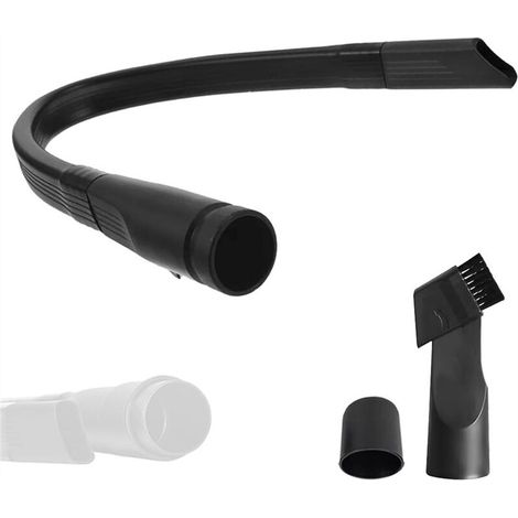 Accessoire d'aspirateur flexible universel de 63,5 cm de long avec tête de brosse amovible pour les modèles de 3,2 cm ou 3,5 cm.