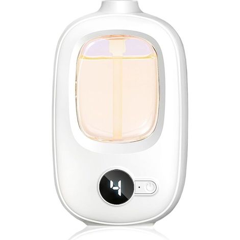 Diffusore di oli essenziali da parete, ricarica per oli aromatici, ricaricabile, 4 modalità di nebulizzazione, nebulizzazione a ultrasuoni, umidificatore per fragranze - Crezuo