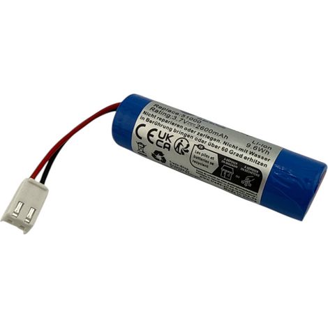 Trade-Shop Li-Ion Akku 3,7V / 2600mAh kompatibel mit Leifheit Dry&Clean 51000 51002 51113 51114 51146, Classic 51102 Fensterreiniger Fenstersauger