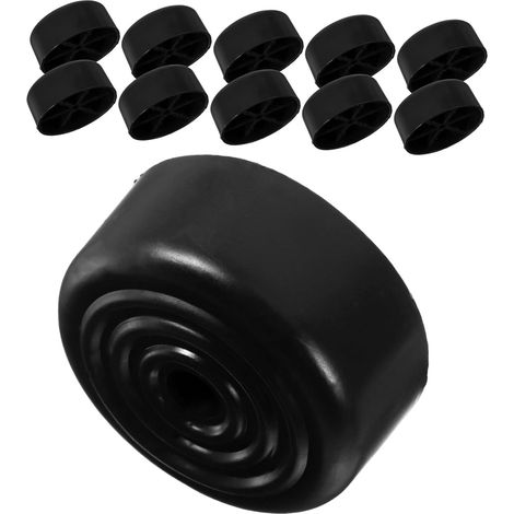Rehausseurs de pieds de canapé ronds en plastique, 12 protections (1/5)