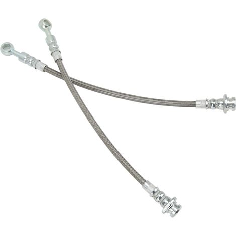 Flexibles de frein arrière prolongés en acier inoxydable pour Nissan Patrol GQ Y60 1988-1997, kit de remplacement (1/5)
