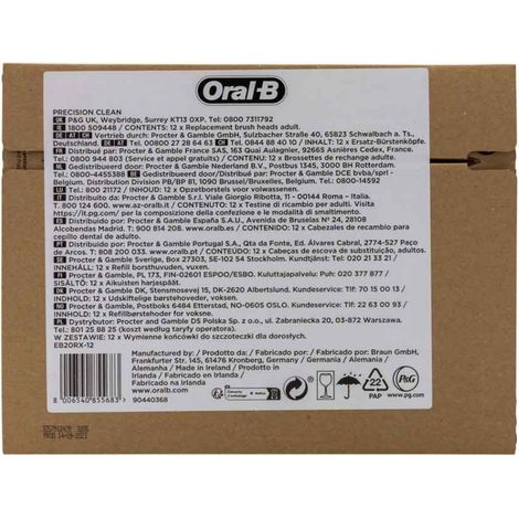 Oral-B Pro Precision Clean 12er FFU Aufsteckbürsten