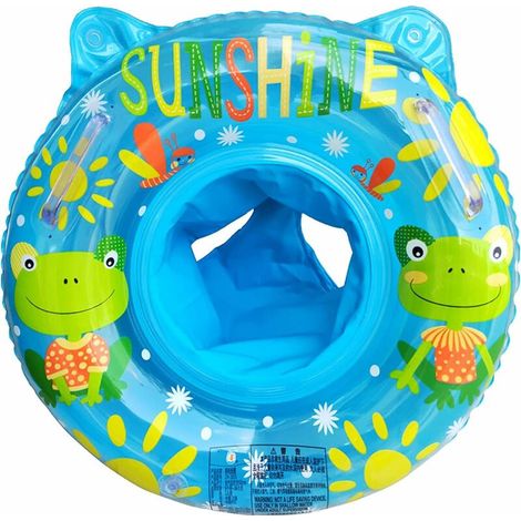 Green Mobility-Anneau de natation bébé enfants assis anneau bébé couché anneau 0--3-6 ans enfant bouée de sauvetage bleu (1/5)