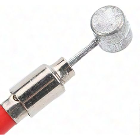Câble de frein arrière 74,8 pouces, ligne de frein de remplacement rouge pour trottinette électrique M365, accessoire compatible, flexible et résistant (1/2)
