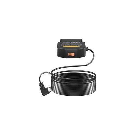 Câble D'Alimentation OBD2 OBD pour Caméra de Tableau Bord, Chargeur Adaptateur Vers USB TypeC OBDII, 1236 V à 5 V/3 A (1/4)