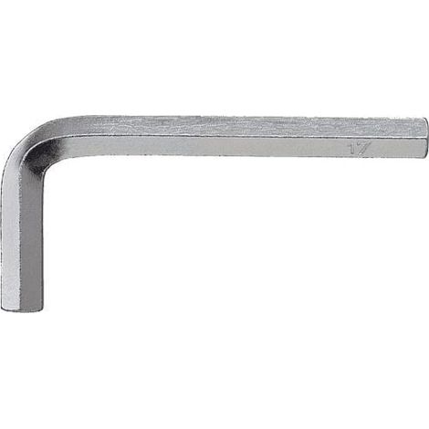Innensechskantschlüssel Typ L, verzinkt, 12 mm, Länge 140 mm - KI 12 RWTG