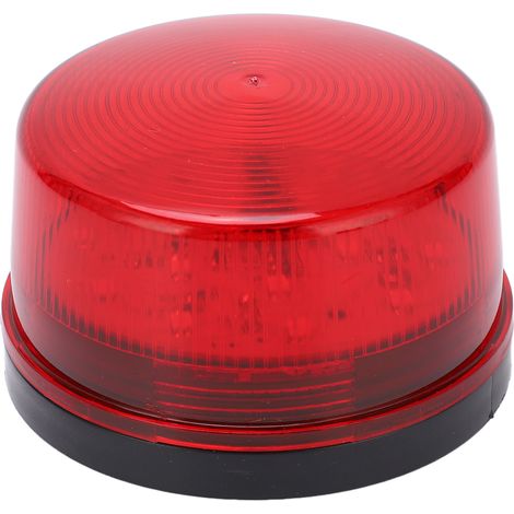 Balise stroboscopique rouge automatique à LED haute visibilité, résistante aux hautes températures, 12 V (1/5)