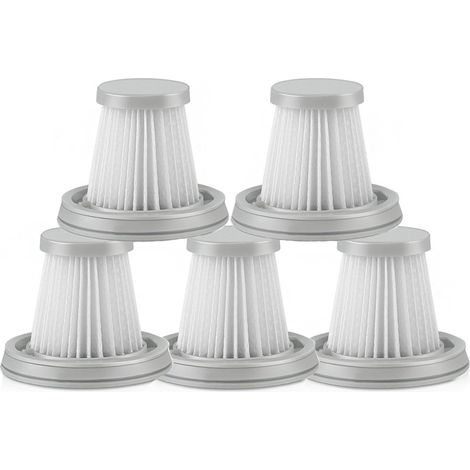 Filtres compatibles avec les aspirateurs portables Mijia et les petits aspirateurs portables sans fil Xiaomi (filtres HEPA, lot de 5) (1/4)