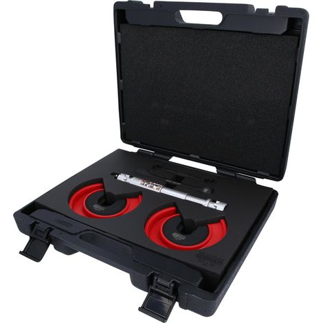 KS TOOLS Audi und Seat Teleskop-Centerspanner-Satz für innenliegende Federn 11tlg. - 500.8765
Juego de centrador telescópico KS TOOLS para muelles interiores Audi y Seat 11 pzs. - 500.876 (1/4)
