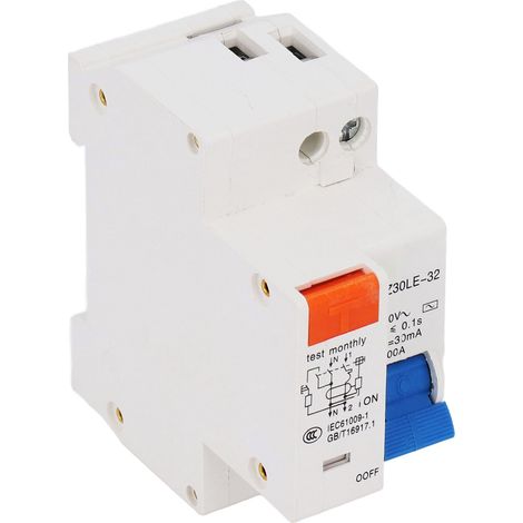 Leitungsschutzschalter 1P+N Photovoltaik PV DC 230V 4500A Abschaltvermögen für Hausstrom C6 6A (1/5)