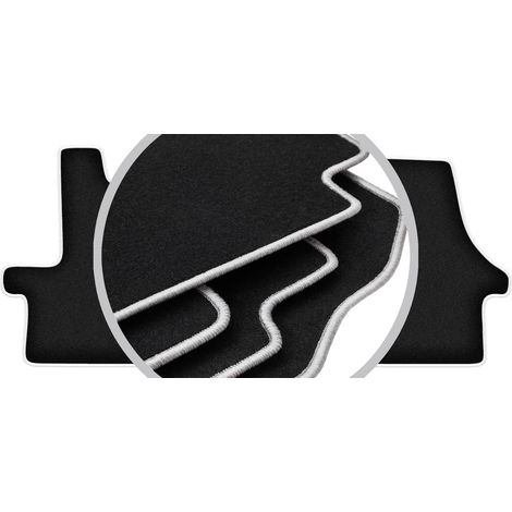 CARLUX-SILVER Autofußmatten für: Fiat Ducato III Kastenwagen (2006-2014)