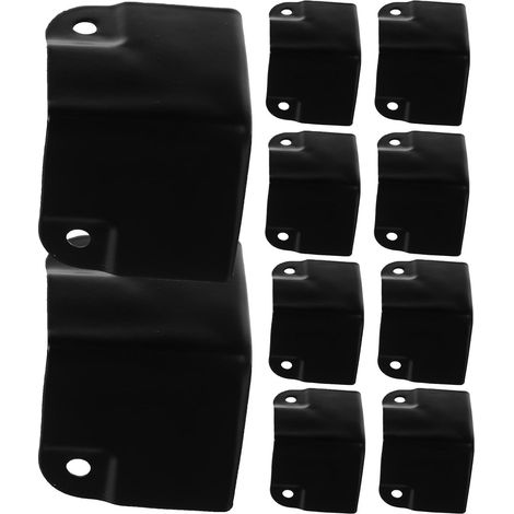 12 protège-coins décoratifs 35x35 mm bois noir pour boîtes (1/5)