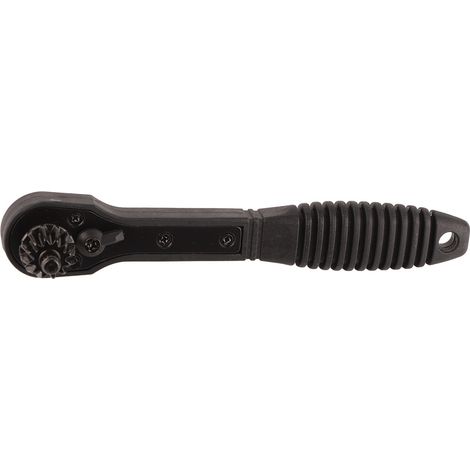 Clé à cliquet 2 en 1, résistante à la rouille, antidérapante, mandrin de perceuse noir professionnel. (1/5)