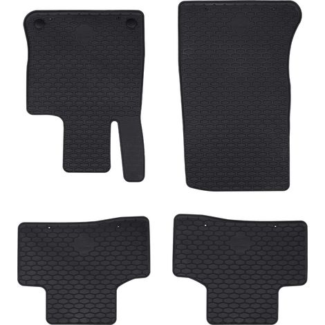 Car Mat 4 pcs Black suitable for GLC 2023- Rubber vidaXL