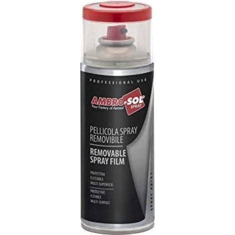 Pellicola Spray Removibile Ambrosol 400 ml Bianco 6 Pezzi