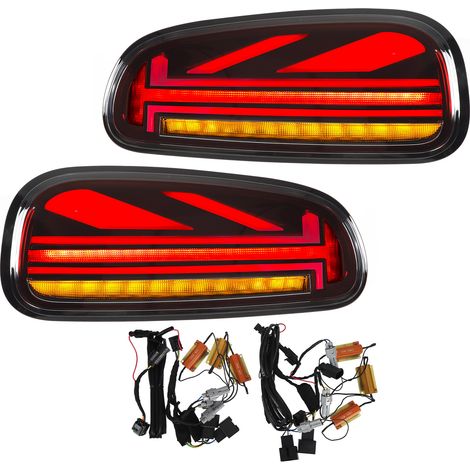 1 paire de feux arrière LED avec banderole dynamique, frein arrière gauche droit pour Clubman F54 2014 à 2023 (1/5)