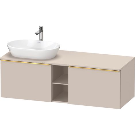 Duravit D-Neo Meuble sous-vasque en console suspendu (découpe à