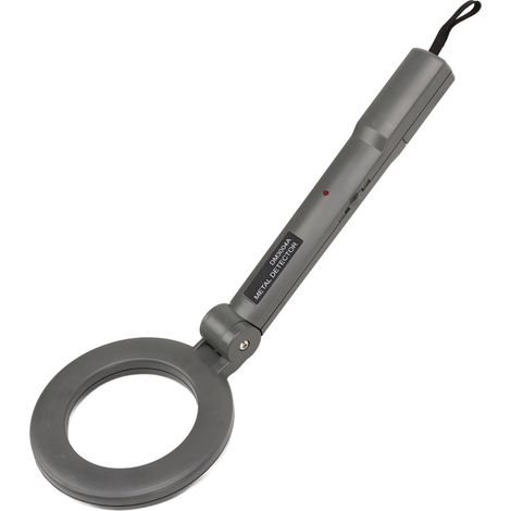Tragbarer Metalldetektor mit akustischem Alarm und LED zur Suche und Inspektion