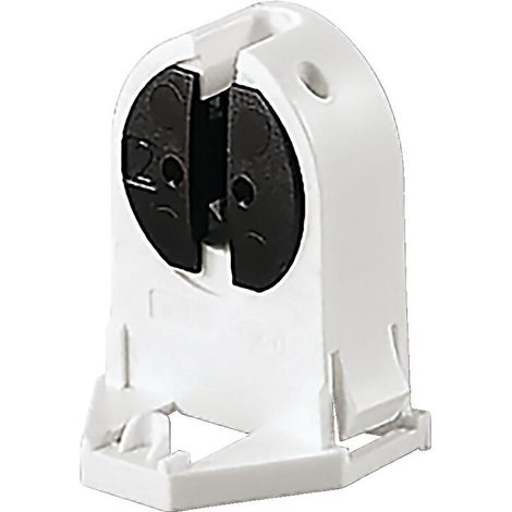 Douille traversante pour tube fluorescent T5 - G5 avec témoin d'arrêt