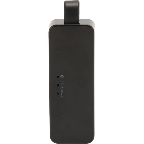 Adaptateur USB vers RJ45 2500M Plug and Play Portable Largement Compatible avec Ordinateurs portables et Tablettes USB
3.0 Noir (1/5)