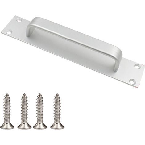 Poignée de traction pour porte coulissante de cuisine,-Argent (1/5)
