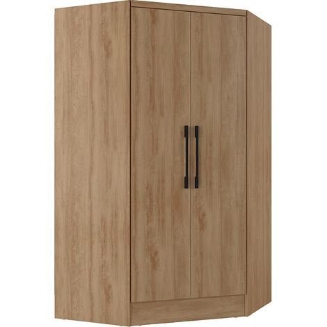 Armadio angolare 2 ante L101 cm Naturale - AURALI