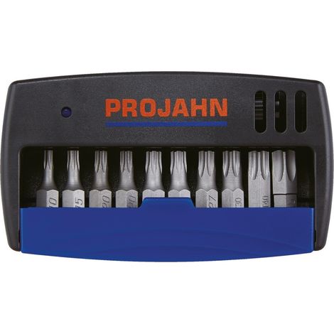 Projahn 1/4 Bit Box 11-tlg. TX 10 - 15 - 2x20 - 2x25 - 27 - 30 - 40 - 45 (1/2)