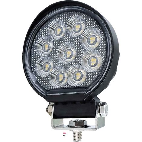 Faro Led da Lavoro Led Work Light Lampada Supplementare Rotondo 4'' 36W 3600LM 12V 24V IP67 6000K (1/3)