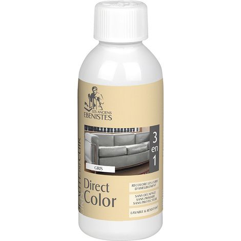 DIRECT COLOR - Recolore le cuir - 250ML GRIS - Les anciens ébénistes