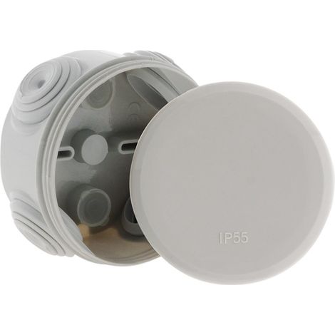 Boîte étanche Compacte ø70mm Protection Ip55 Pour Connexions électriques - Rainx