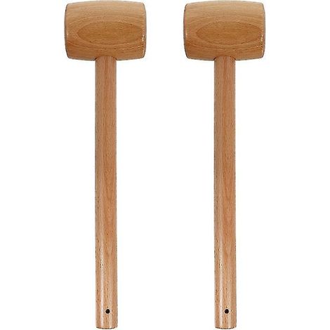 2 marteaux en bois (1/3)
