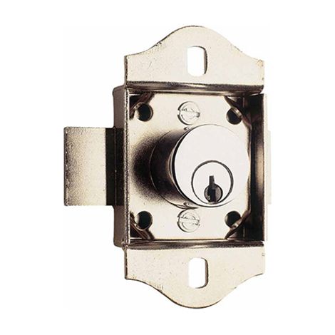 Cerradura sobreponer armario cromo 718-43 baton (1/2)