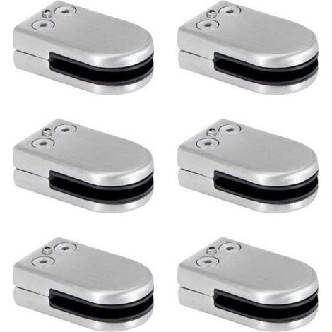 Pince en verre, support de serrage pour verre 6-8 mm, connecteur de rampe et main courante d'escalier (1/3)