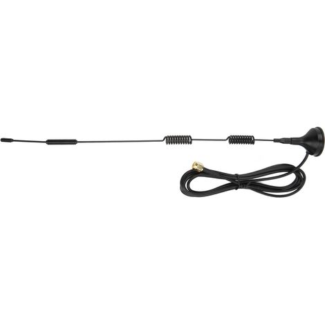 Antenne mobile à ressort XP-4G-002 à gain élevé 15 dBi, base magnétique, pour module sans fil GPRS 3G/4G, 1,5 m / 4,9 pi (1/5)
