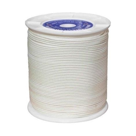 Cuerda Trenzada  04,5Mm Polietileno  Blanca  Palangre Hyc 400 Mt
