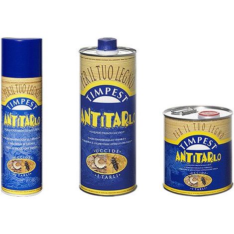 Timpest anti-vers pour bois 1 litre A base de solvant actif contre les vers du bois larves termites parasites prA t A l&39emploi transparent