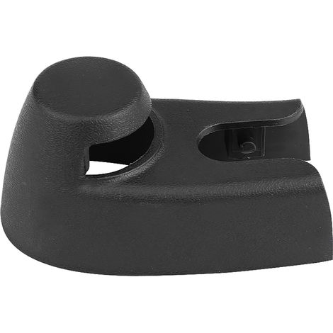 Capuchon de bras d'essuie-glace arrière pour voiture Seat Altea 5P, Ibiza 6L 6J, Leon 1P, Toledo - Couvercle de protection en plastique, pièce de rechange auto, noir, 1 unité (1/5)