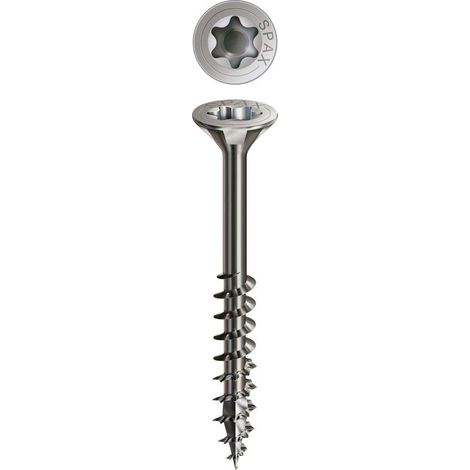 Tornillos para madera Spax T STAR Plus gris 4 mm 35 mm