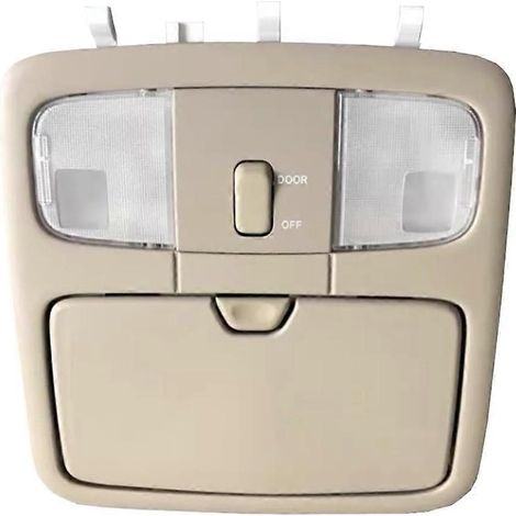 Plafonnier beige de lecture pour Toyota Land Cruiser Prado LC120 GRJ120 (réf. 63670-60070) (1/5)