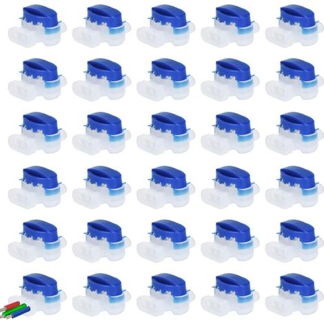Lot de 30 Connecteurs de Câbles Résine pour Robot Tondeuse Automower (1/5)
