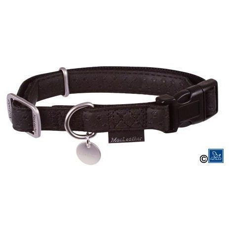 Collier réglable Mac Leather noir Taille : T1