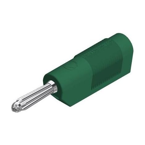 SKS Hirschmann BSB 20 K Spina di test Spina dritta Ø perno: 4 mm Verde 1 pz.