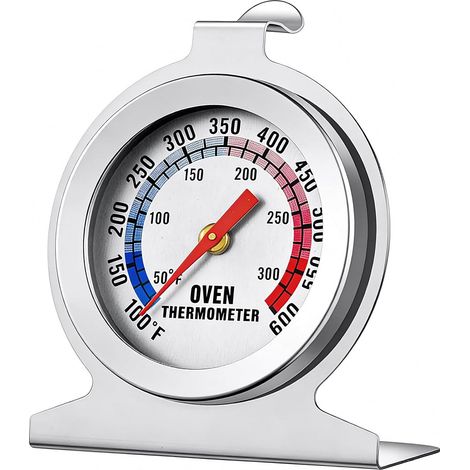 Ofenthermometer, geeignet für Gas- und Elektroöfen, Messbereich 100 °F-600 °F (1/5)