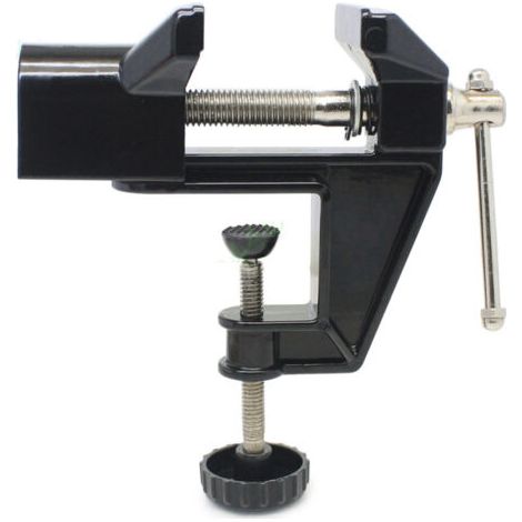 étau D'établi 50 Mm Pince De Table Fixe Base Pivotante (1/5)