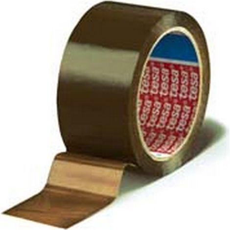 36PZ NASTRO IMBALLO PPL ACRILICO SILENZIOSO AVANA - mt.66 x mm.50h.